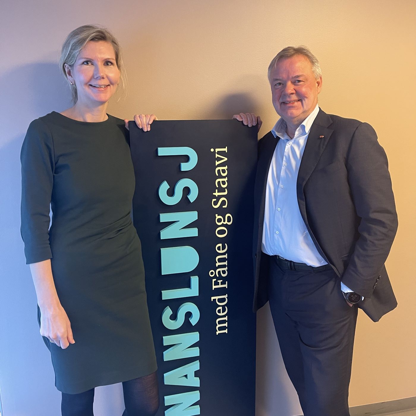 Finanslunsj med Fåne og Staavi