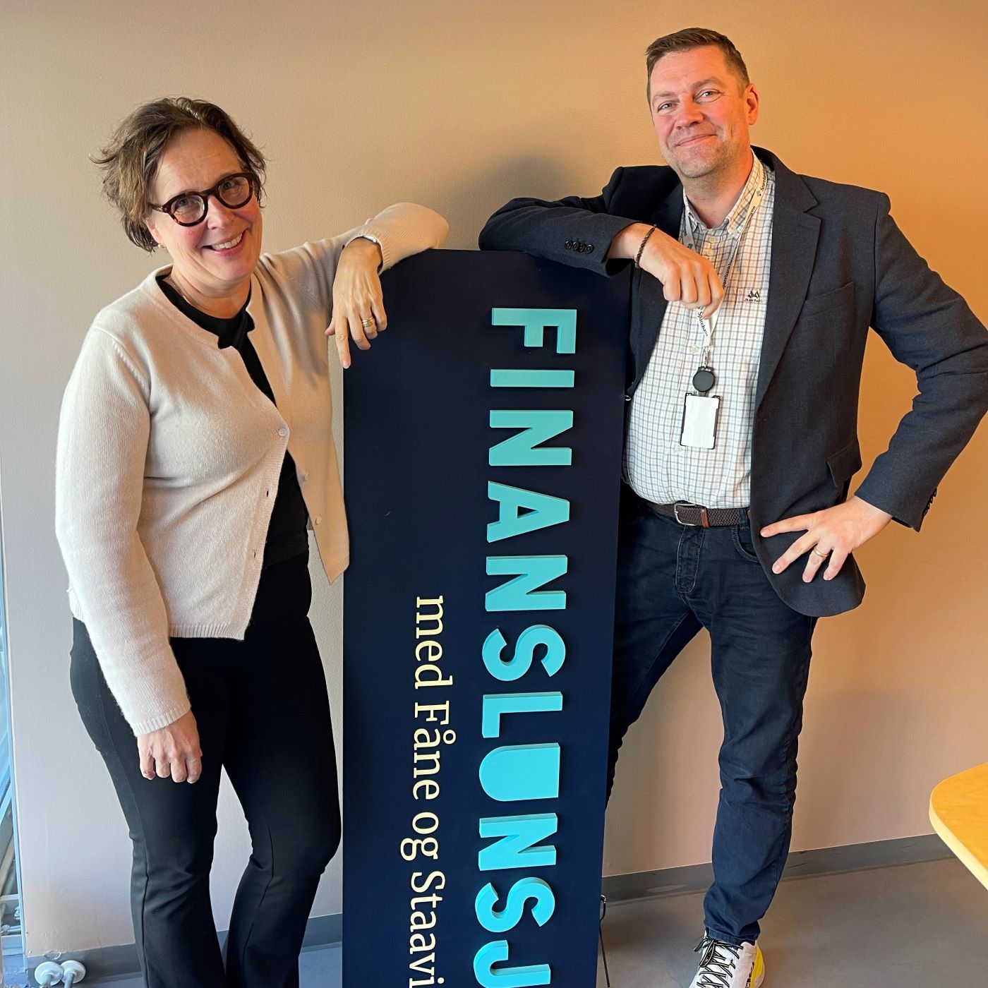 Finanslunsj med Fåne og Staavi