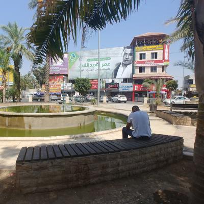 Standhaftige Palestina med naboen fra helvete