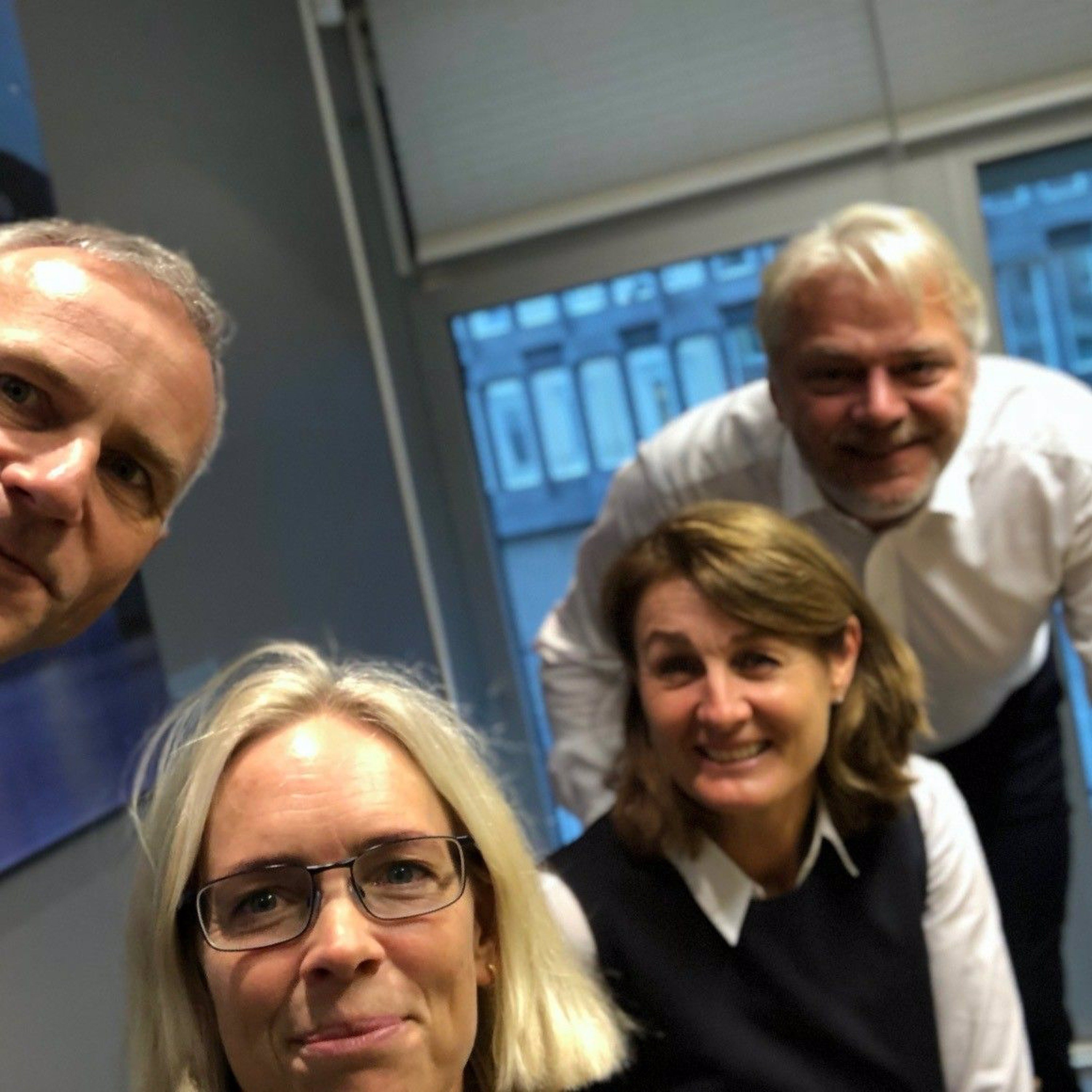 Finanslunsj med Fåne og Staavi
