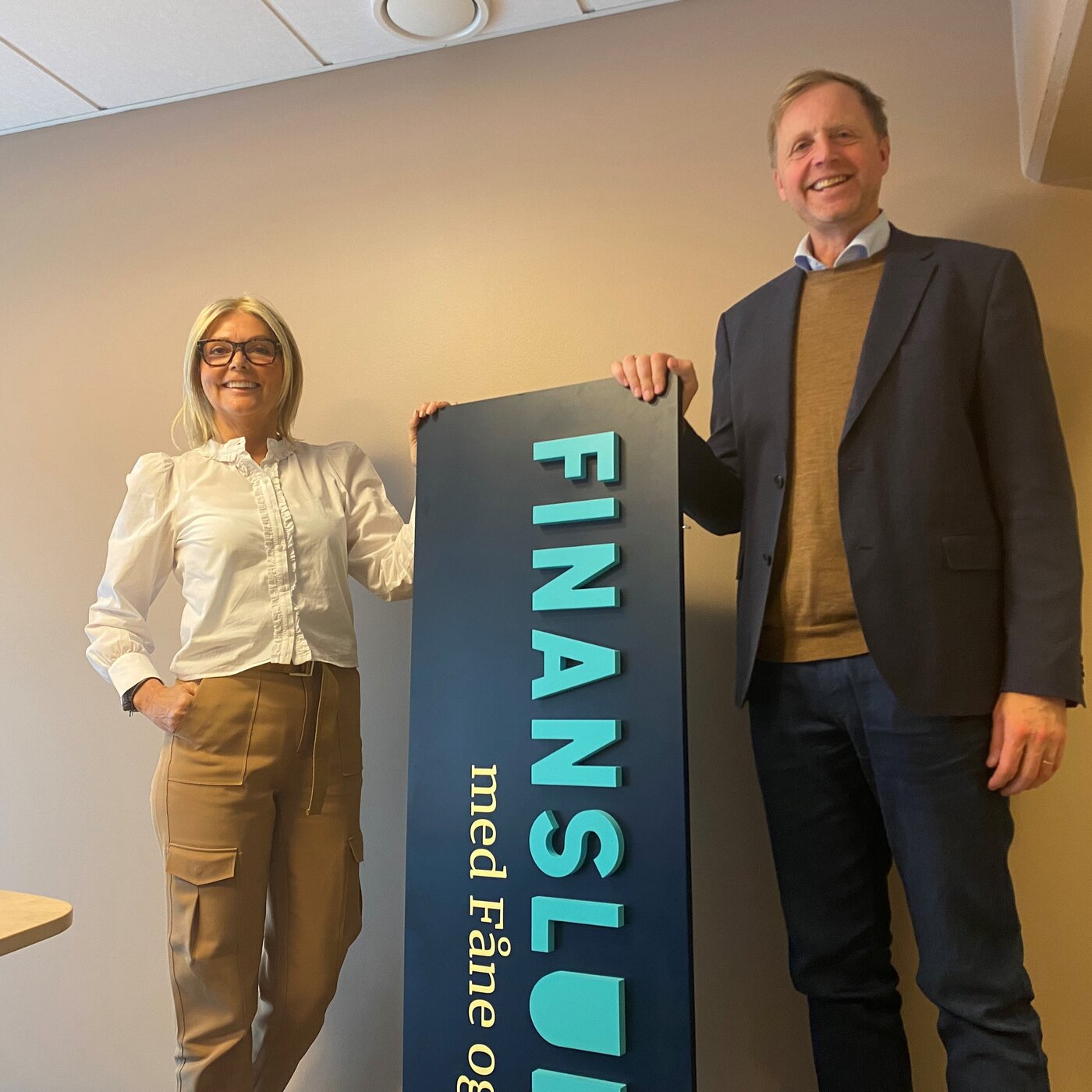 Finanslunsj med Fåne og Staavi