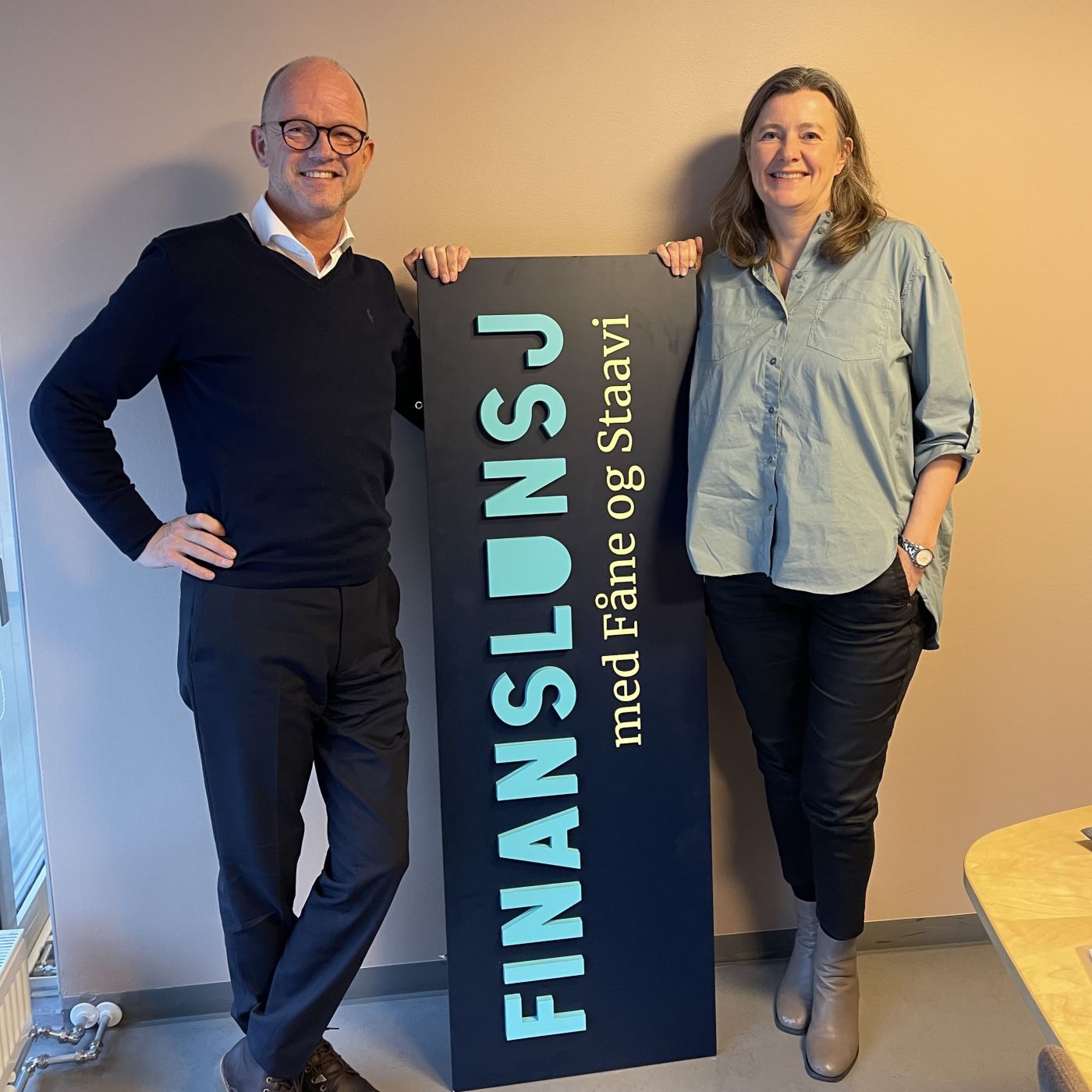 Finanslunsj med Fåne og Staavi