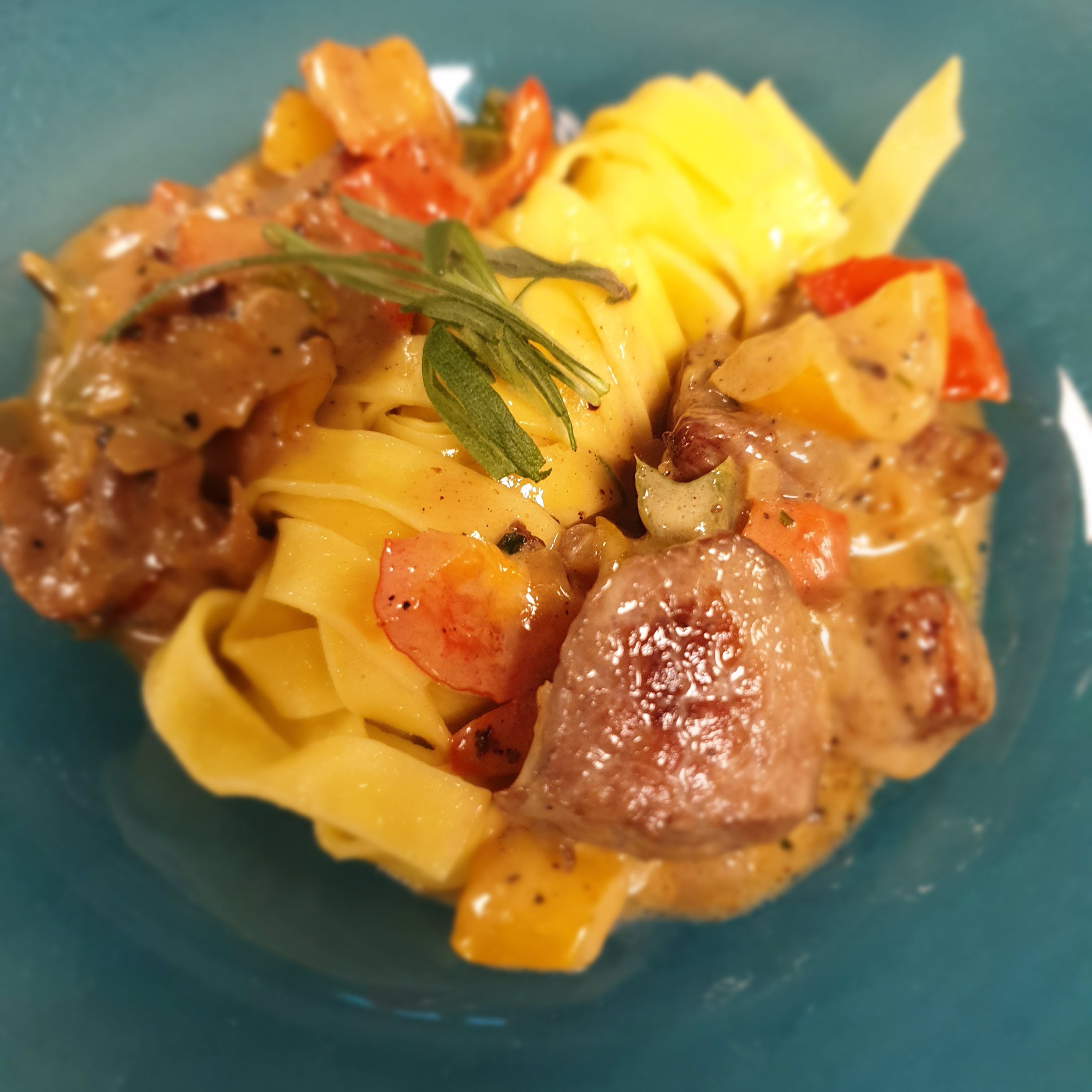 Matpodden - Pasta med lam