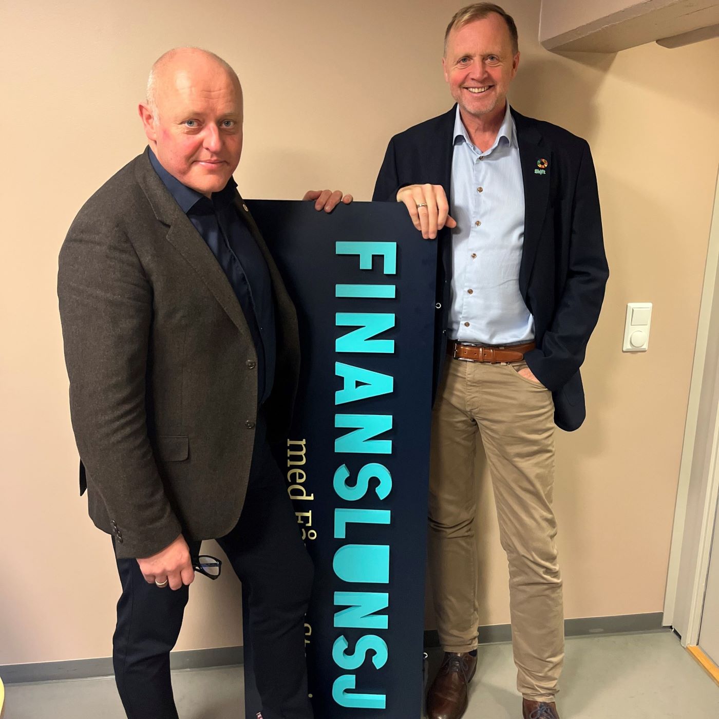 Finanslunsj med Fåne og Staavi