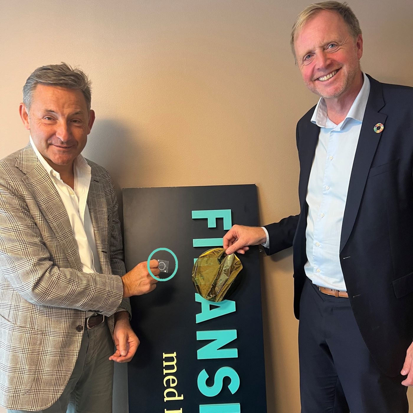 Finanslunsj med Fåne og Staavi