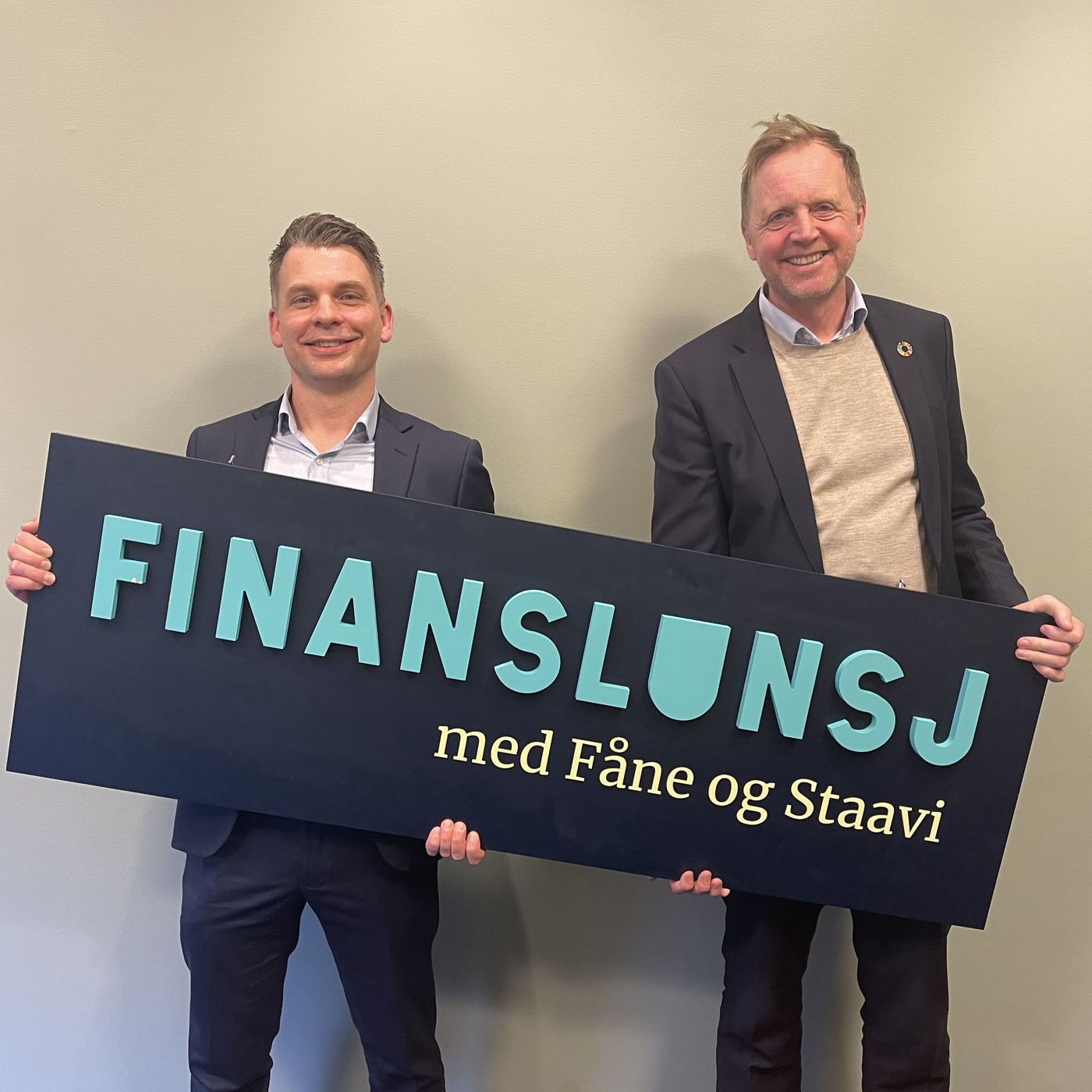 Finanslunsj med Fåne og Staavi