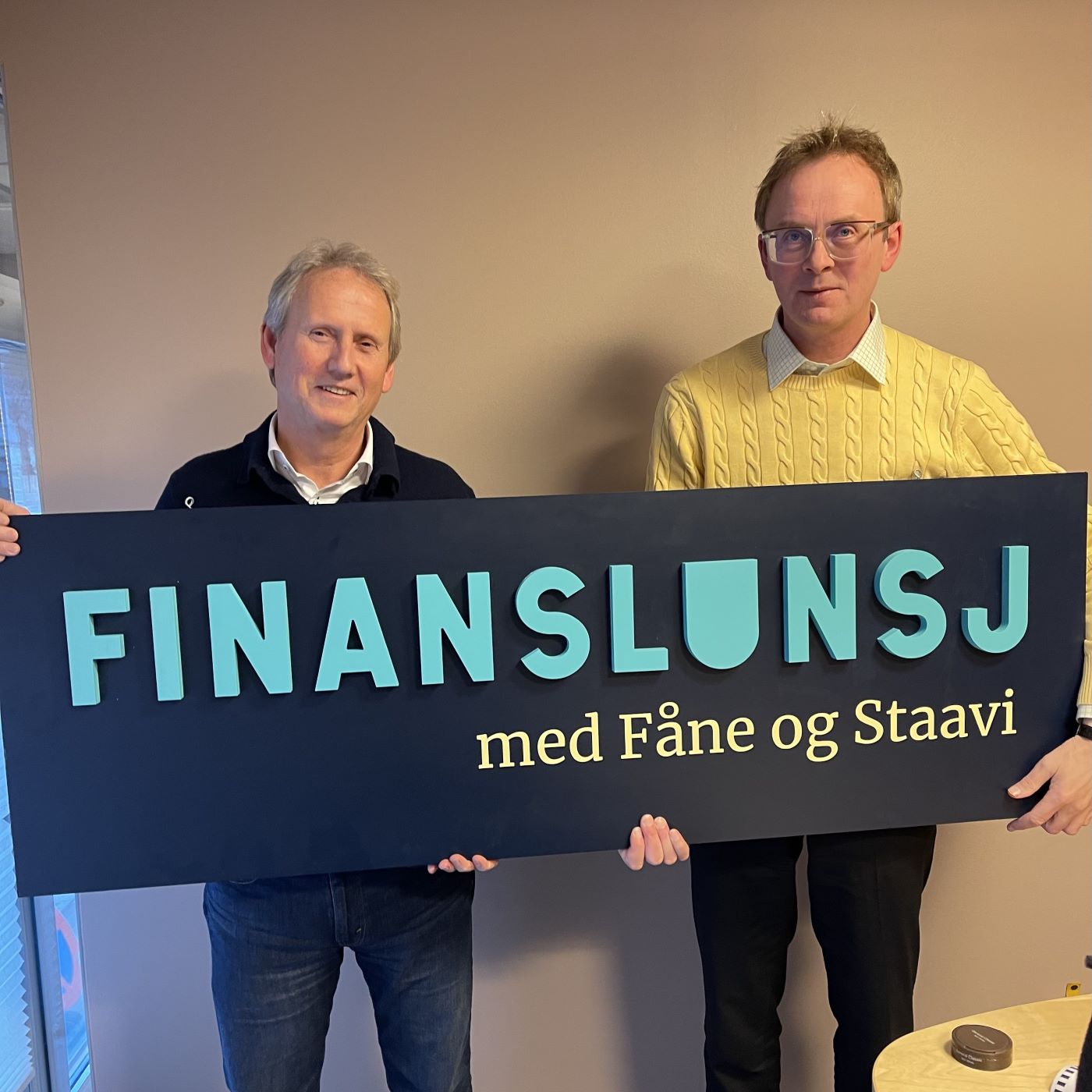 Finanslunsj med Fåne og Staavi