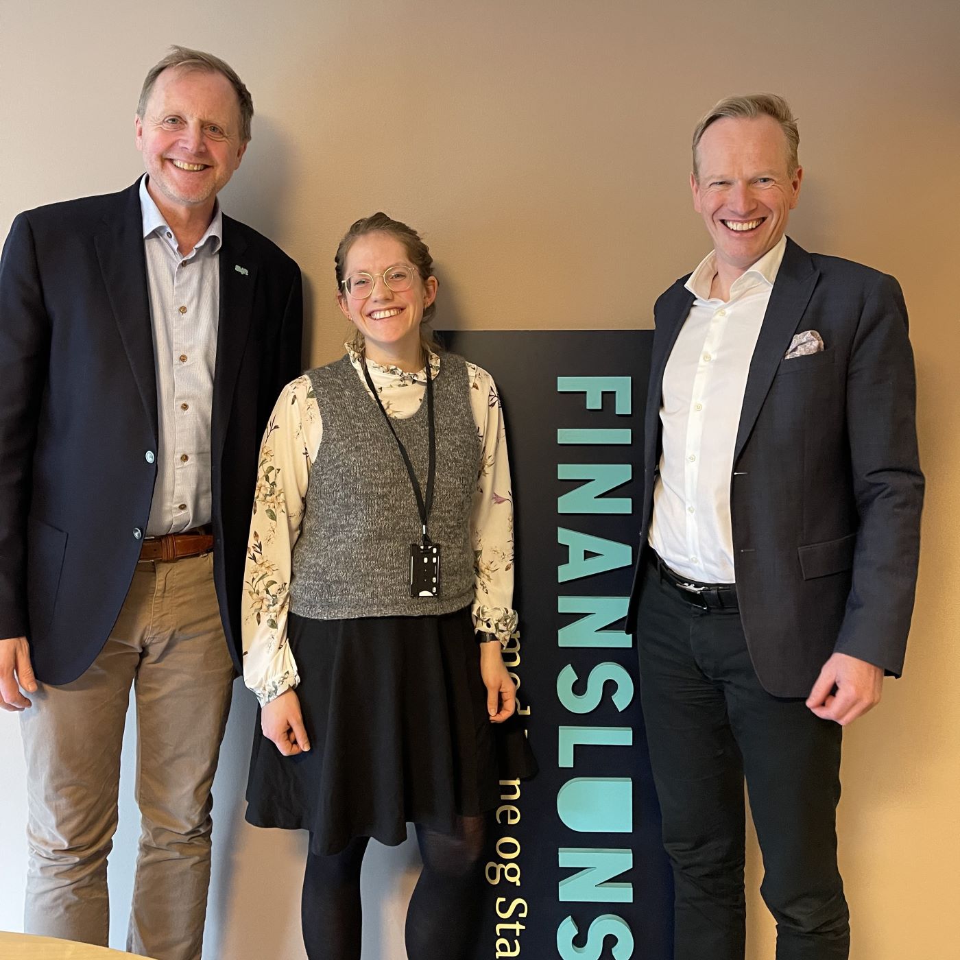 Finanslunsj med Fåne og Staavi