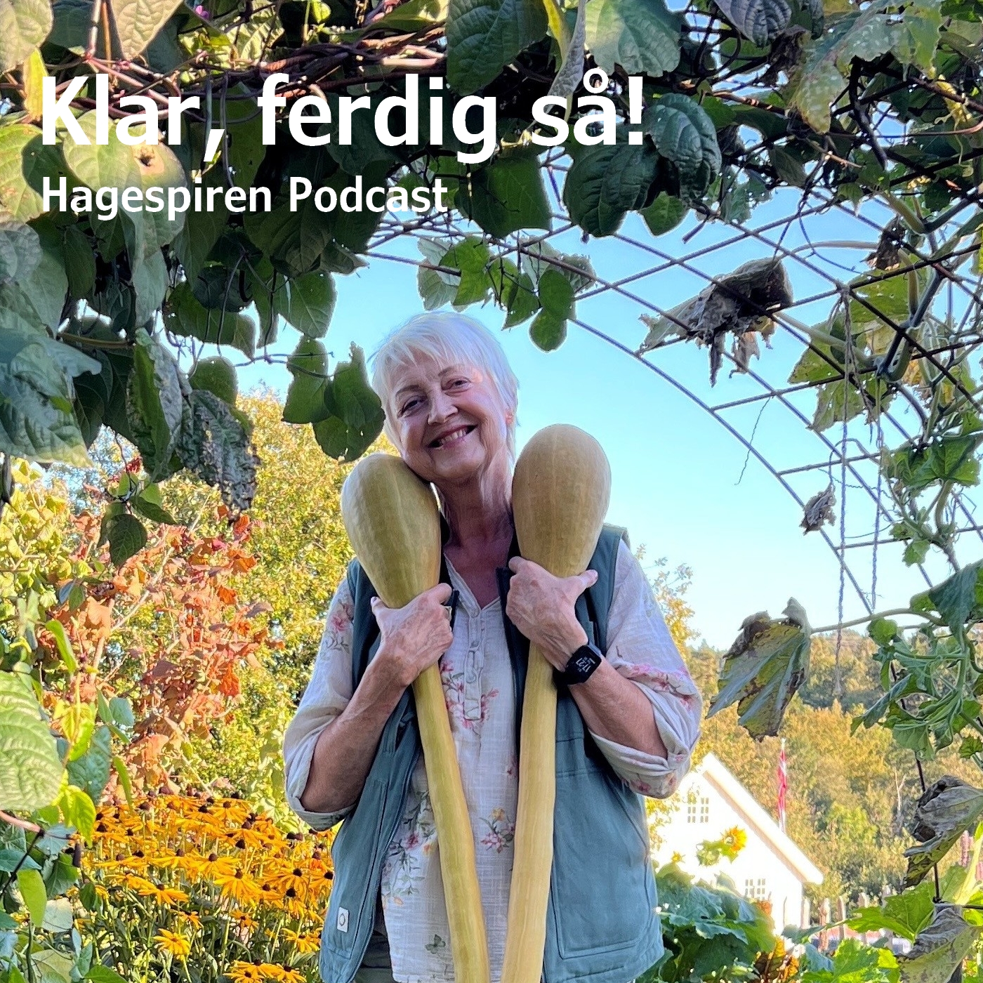 Hagespiren Podcast Podcast: 8/26: Klar, ferdig så! Med Anne Endresen fra Annemors hage Hagespiren Podcast episode image