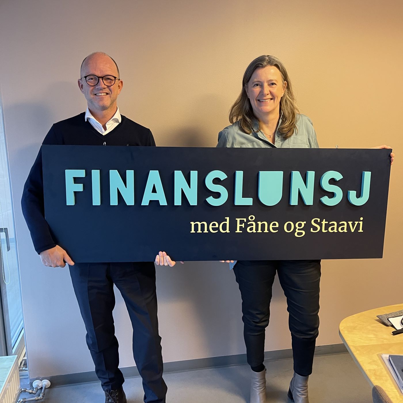 Finanslunsj med Fåne og Staavi