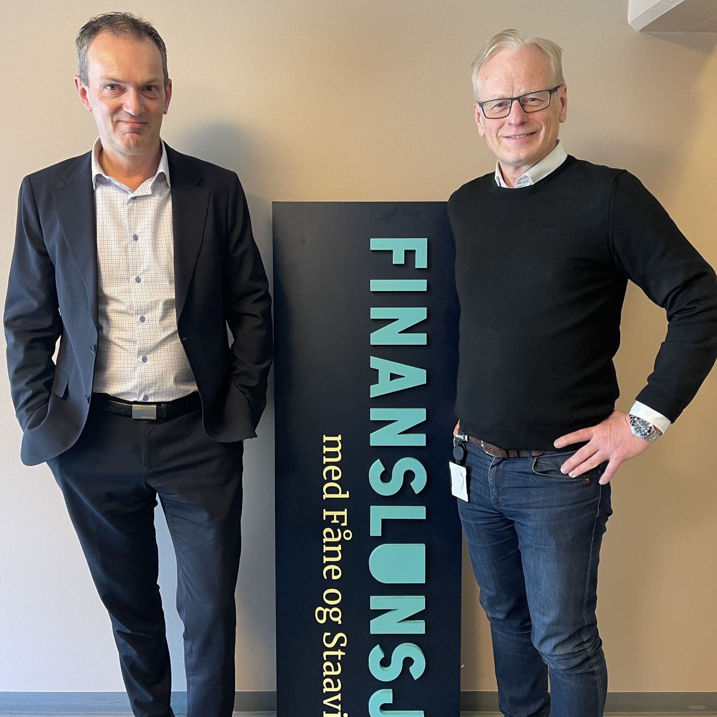Finanslunsj med Fåne og Staavi